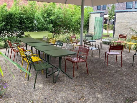 Abb. Outdoor-Tagungsraum